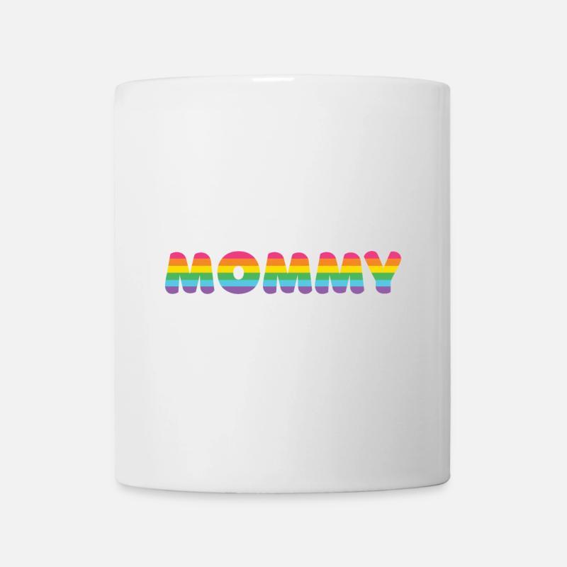 LGBTQ+ Mama - Tasse - Weiß