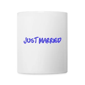 PAAR. ICH HABE GERADE GEHEIRATET. Junggesellinnenabschied. VALENTINSTAG. MARIES - Tasse - Weiß - Vorne