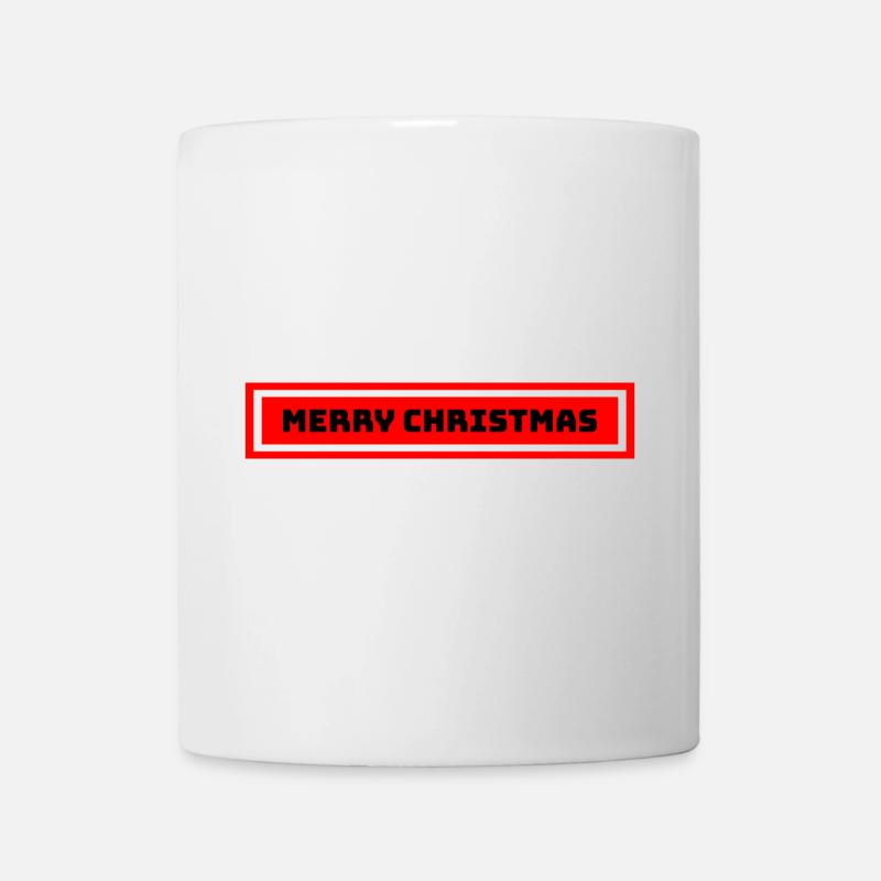 Merry Christmas - Tasse - Weiß