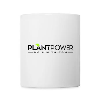 Plant Power - No Limits - Tasse - Weiß - Vorne
