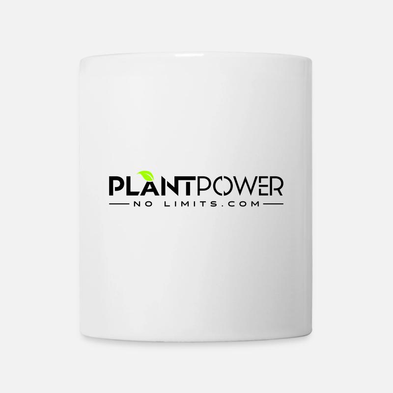 Plant Power - No Limits - Tasse - Weiß