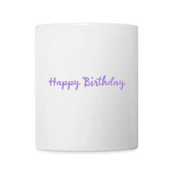HAPPY BIRTHDAY - Mug blanc - blanc - Devant