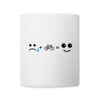 Blue Teardrop Eye Under Stars - Mug - white - Front