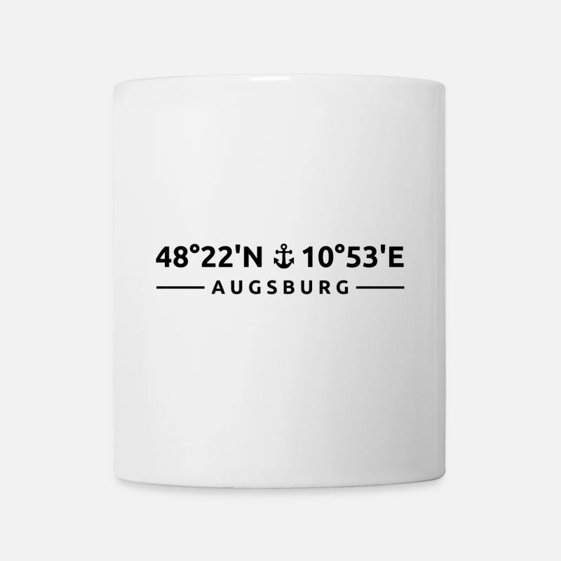 Augsbourg - Mug blanc - blanc