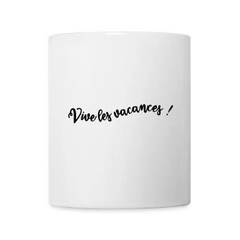 MAÎTRESSE. MAITRE. MERCI. MERCI MAÎTRESSE - Mug blanc - blanc - Devant