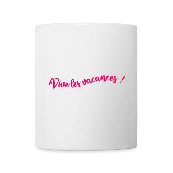 MAÎTRESSE. MAITRE. MERCI. MERCI MAÎTRESSE - Mug blanc - blanc - Devant