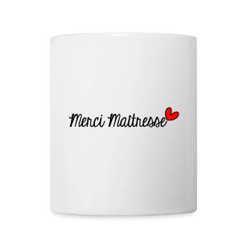 MISTRESS. THANK YOU. THANK YOU MISTRESS - Mug - white - Front