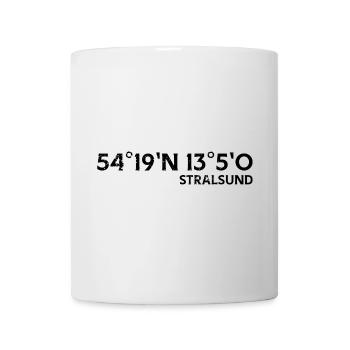 Stralsund Coordinates Souvenir - Mug - white - Front