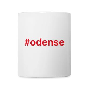 ODENSE Denmark Dänemark - Tasse - Weiß - Vorne