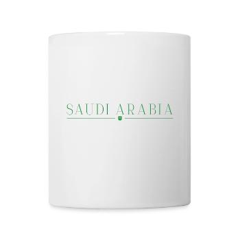 J’aime l’Arabie Saoudite, l’élégance style design T-shi - Mug blanc - blanc - Devant