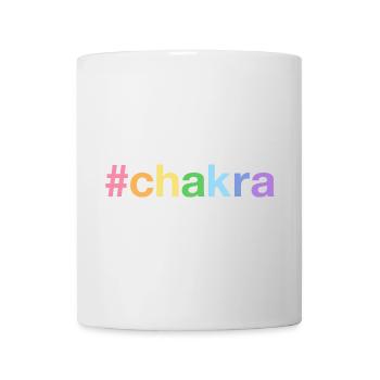 CHAKRA Hashtag - Tasse - Weiß - Vorne