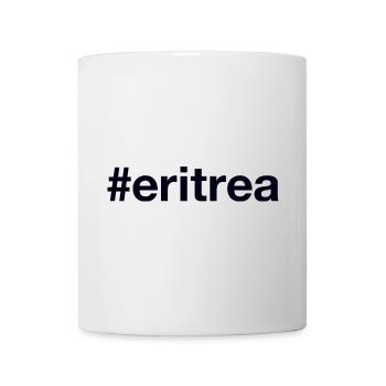 ERITREA Hashtag - Tasse - Weiß - Vorne