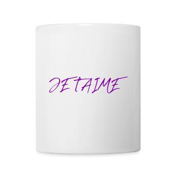 ICH LIEBE DICH. ICH LIEBE DICH. LIEBE. PAAR. GERADE VERHEIRATET. - Tasse - Weiß - Vorne