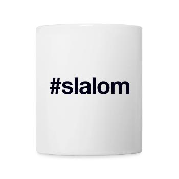 SLALOM Hashtag - Tasse - Weiß - Vorne