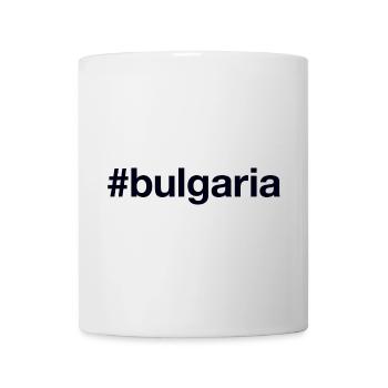 BULGARIE Hashtag bulgare - Mug blanc - blanc - Devant
