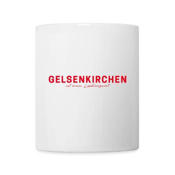 T-shirt Gelsenkirchen – Pour les vrais fans - Mug blanc - blanc - Devant