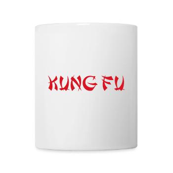 KUNG-FU - Mug blanc - blanc - Devant