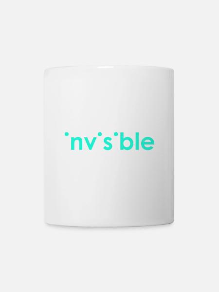 Invisible T - Tasse - Weiß