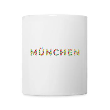 T-Shirt Munich – Joie de vivre bavaroise - Mug blanc - blanc - Devant