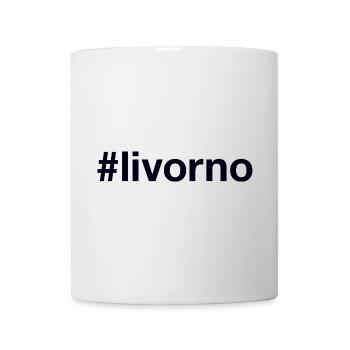 Hashtag LIVOURNE - Mug blanc - blanc - Devant