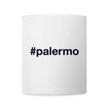 PALERMO Hashtag - Tasse - Weiß - Vorne