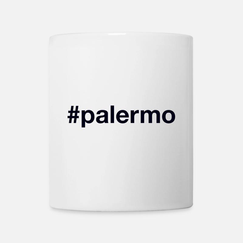 PALERMO Hashtag - Tasse - Weiß
