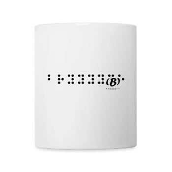 Motif Nature Éclat de Couleurs - Mug blanc - blanc - Devant