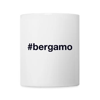 BERGAMO Hashtag - Tasse - Weiß - Vorne