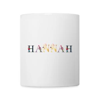 Hannah - Mug blanc - blanc - Devant