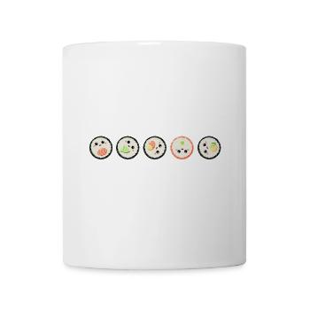 Sushi süße Sushirollen japanische Küche - Tasse - Weiß - Vorne