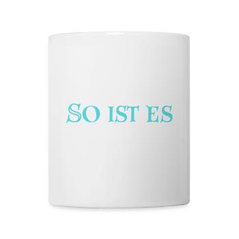 C’est juste - Mug blanc - blanc - Devant
