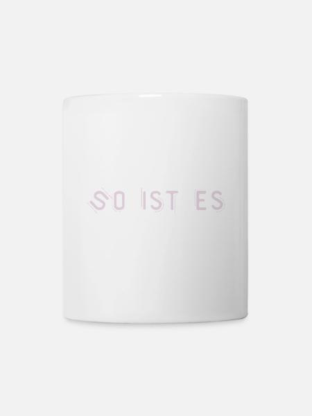 C’est juste - Mug blanc - blanc