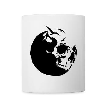 killing moon skull mond - Mug - white - Front