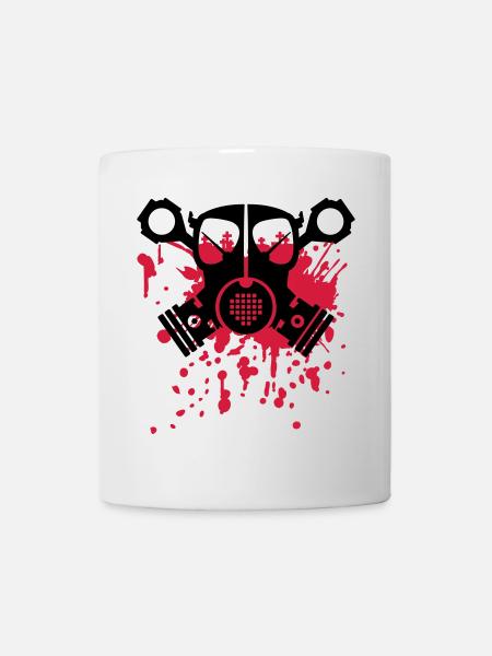 unlimited skull - Tasse - Weiß