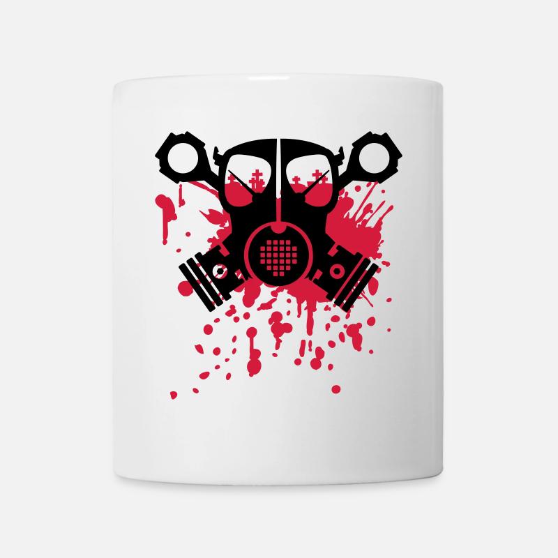 unlimited skull - Tasse - Weiß