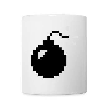Pixel Bomb | Bombe | Explosion - Mug blanc - blanc - Devant