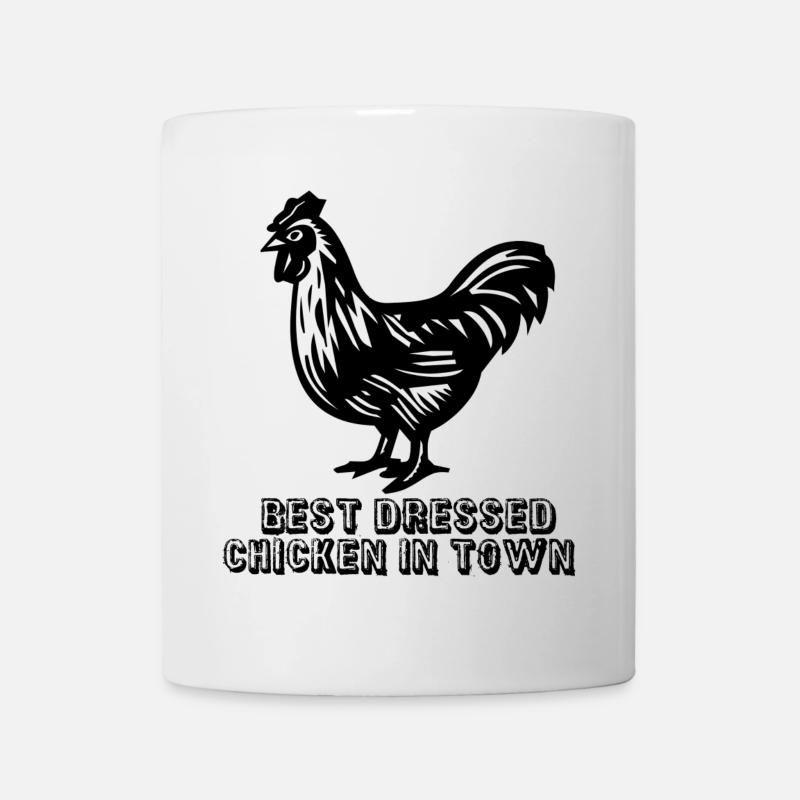 Best Dressed Chicken - Mug - white