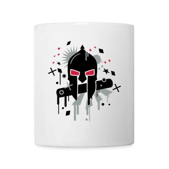 Spartan helmet - Mug - white - Front
