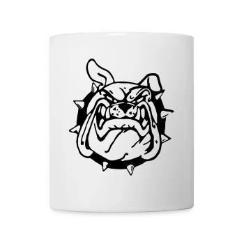 Bulldog Anglais, le sourire trompeur... - Mug blanc - blanc - Devant