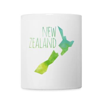new zealand - Tasse - Weiß - Vorne