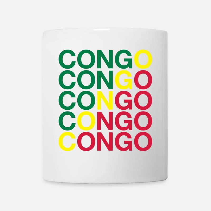 CONGO Flag Congo - Mug blanc - blanc
