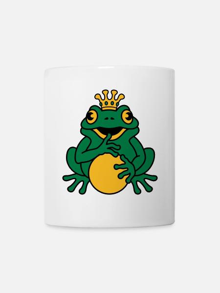 Froschkönig - Tasse - Weiß