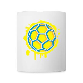 Handball Graffiti - Tasse - Weiß - Vorne