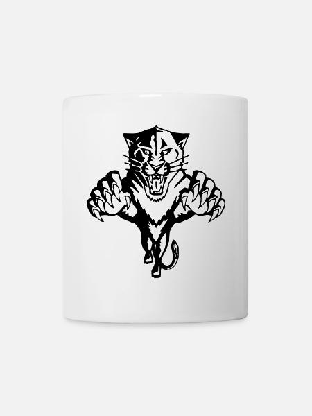 Panthère, Tigre, Lion, Léopard - Mug blanc - blanc