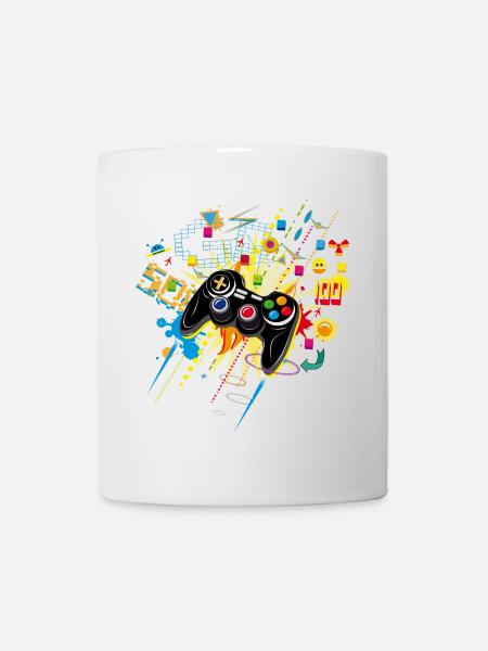 Gamepad Video Games - Mug - white