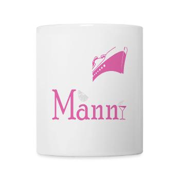 Kreuzfahrten mit dem Mann - Tasse - Weiß - Vorne
