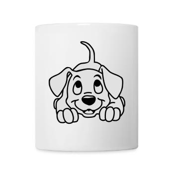 A little puppy - Mug - white - Front