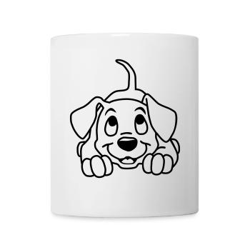 A little puppy - Mug - white - Front