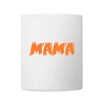 Verrückte Mama - Tasse - Weiß - Vorne
