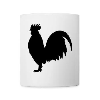 Hahn - Mug blanc - blanc - Devant